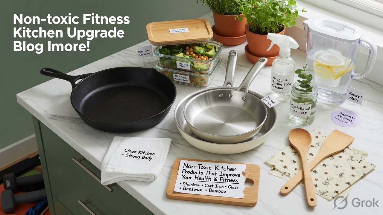 Non-Toxic Kitchen Products That Improve Your Health and Fitness Blog Pic 2
