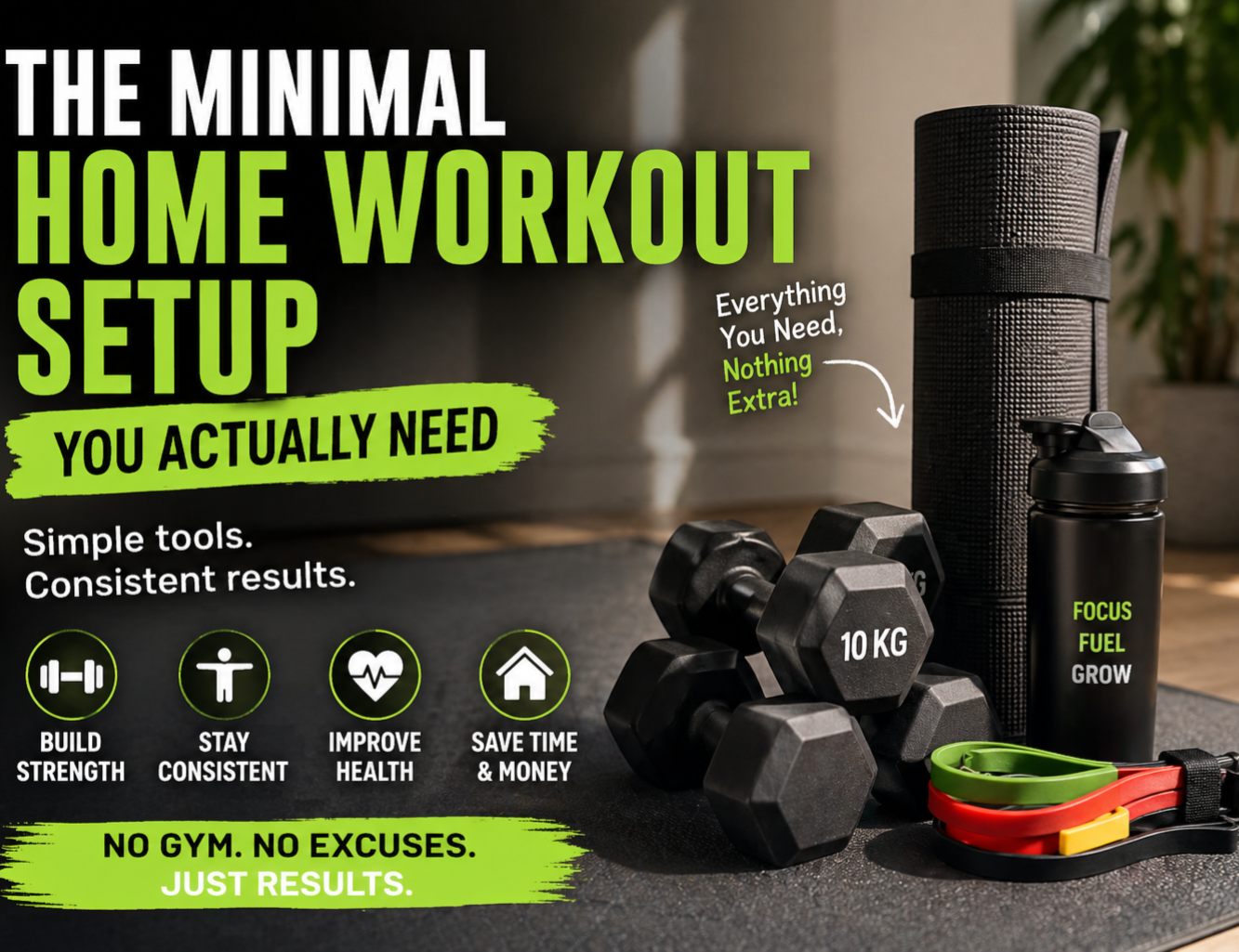 Simple products that make fitness easier to follow daily